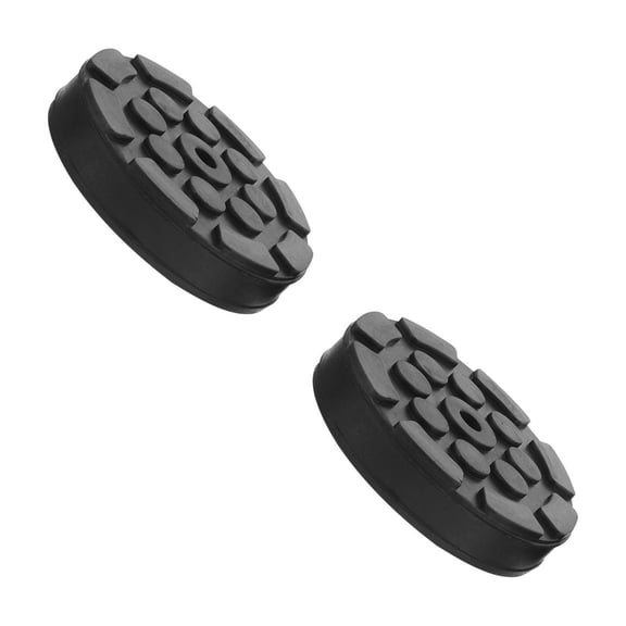 Raindrops 2pcs Rubber Lift Pad Car Lift Jack Pad Adapter Automotive Lift Block Rubber Jack Pad Car Lift Pad Jack Stand Rubber Pad for Floor Jack