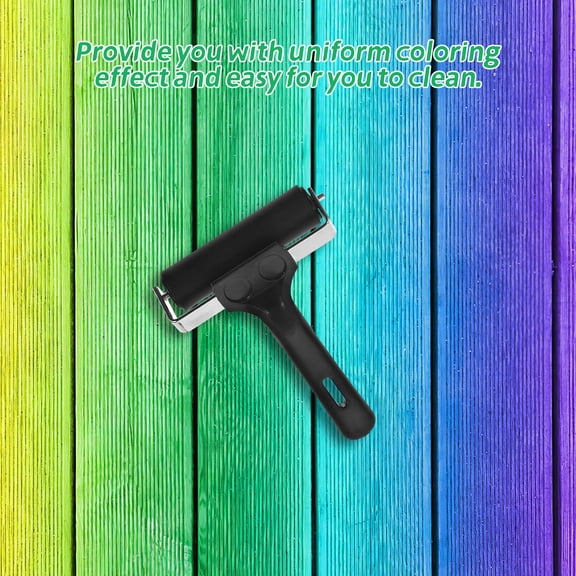 Raindrops 2pcs Rubber Printmaking Roller Roller Inking Gluing Tool Oil Painting Woodworking Glue Roller For Art Craft Woodworking Crafting 6cm 10cm