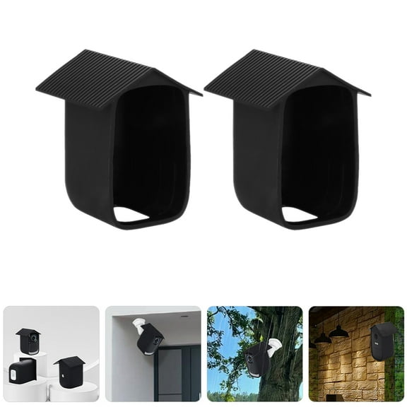 Raindrops 2pcs Security Camera Covers Outdoor Camera Weatherproof Covers Camera Protector Covers Compatible for Eufy