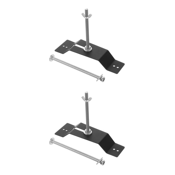 Raindrops WORGEOUS 2pcs Wall Mount Spare Tire Carrier for Trailer with Mount Bracket for Enclosed Trailer Convenient Spare Tire Mount Rack