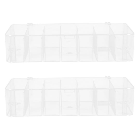 Raindrops 2pcs Plastic Tea Bag Organizer with Lid Tea Box and Storage Box for Tea Bags Coffee Pod Holder Sugar Packet Holder and Condiment Organizer for Countertop