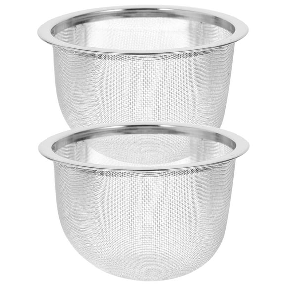2pcs Stainless Steel Tea Infuser Strainer Filter Tool for Tea Leaves