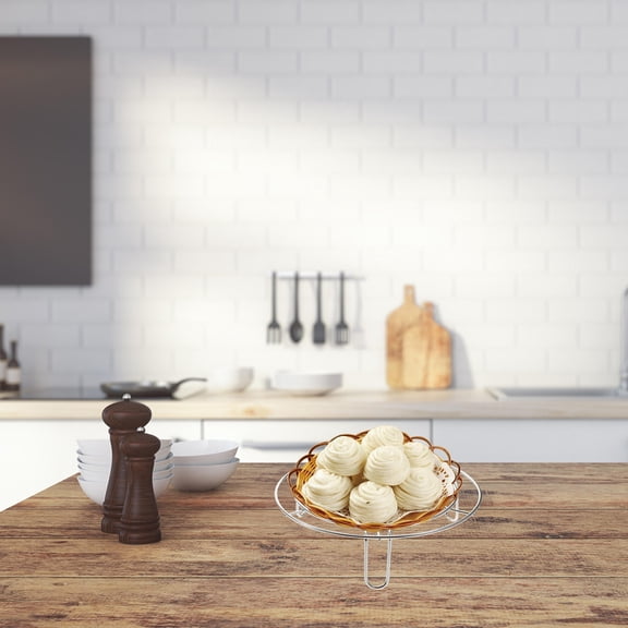 Raindrops Dumpling Steamer Rack Stainless Steel Food Steaming Kitchen Tool Home Cooks 2pcs