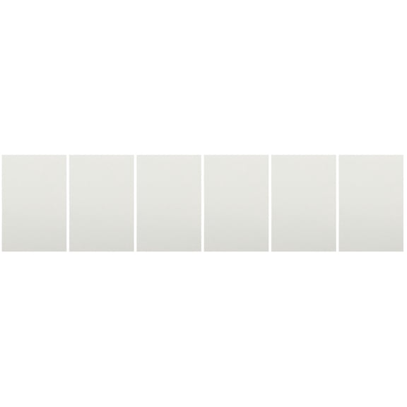CHICHUMID Durable Sublimation Aluminum Boards White for Home and Office 2Pcs