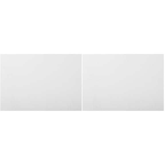 Raindrops 2pcs Sublimation Aluminum Blank Sign Sublimation Poster Board Aluminum Photo Sign for DIY Printing