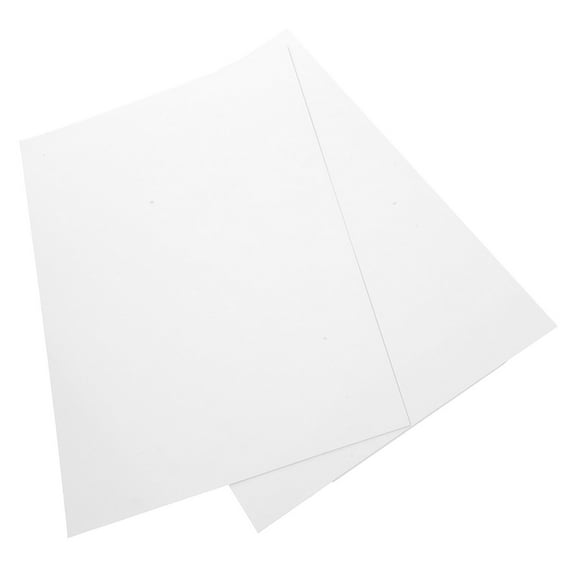 HIAKDOFT Aluminum Sublimation Photo Blanks White 2Pcs Rectangle