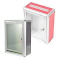 thumbnail image 1 of Raindrops 2pcs Suggestion Box Letter Box Complaint Box Wall Hanging Complaint Suggestion Box, 1 of 8