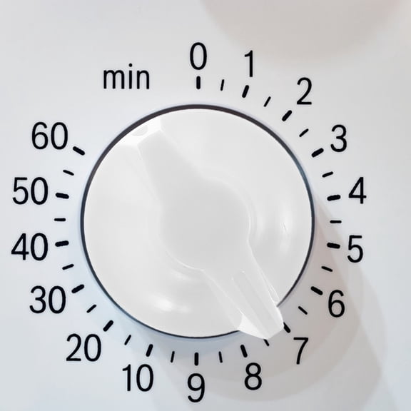 Raindrops 2pcs Timer Switch Knob Replacement Compatible Spring Wound Timers for Wall Bathroom Fan Motor Heater Light White