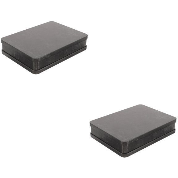 Raindrops 2pcs Tinplate Candy Packing Box Party Envelopes Box Simple Tinplate Storage Box for Envelopes