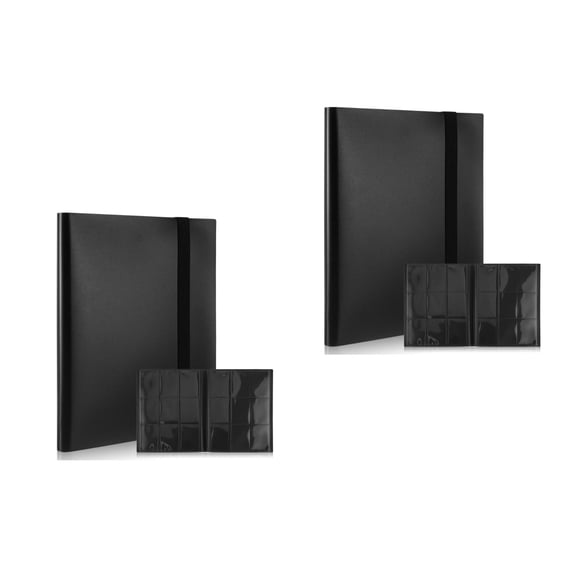 Raindrops Album with Multiple Card Slots for Sports, Game, and Trading Card Storage