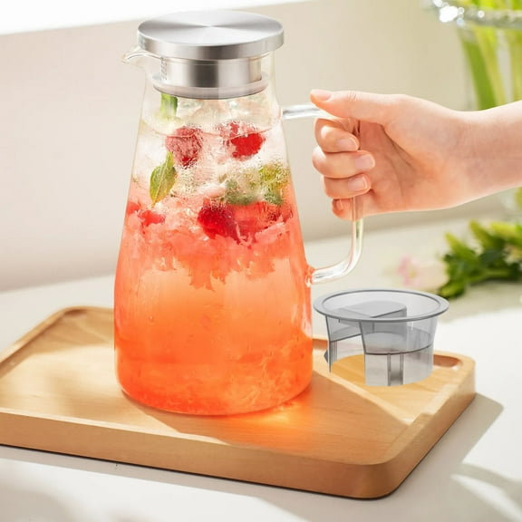 LABRIMP 2pcs Water Jug Covers Leakproof Seal Water Pitcher Lids Grey Plastic Easy to Clean for Household Use