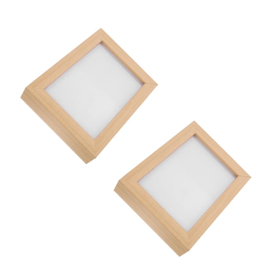 Raindrops 2pcs Versatile Rotating Picture Frame Wall Mounting Photo Frame Space-Saving Picture Frame Fashionable Home Decor Adjustable Picture Frames