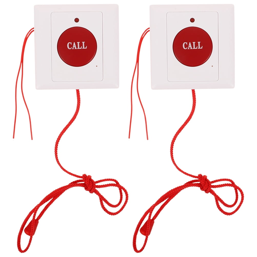 Raindrops 2pcs Wall Mounted SOS Alert Button for Elderly Emergency Call ...