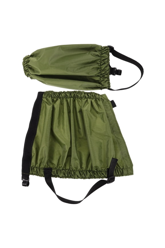 2pcs Waterproof Hiking Leg Gaiters Snow Boot Covers Gaiters Hiking Gaiters for Outdoor Skiing Snowshoeing Mountain Climbing