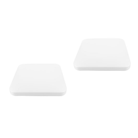 Raindrops OUNONA 2pcs LED Ceiling Light Cover for Dining Room Elegant Modern Ceiling Lampshade Square Fixture