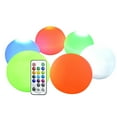 thumbnail image 1 of Raindrops Set of 2 White Plastic Round LED Lights - Perfect Gift for Co-workers and Office Use, 1 of 7