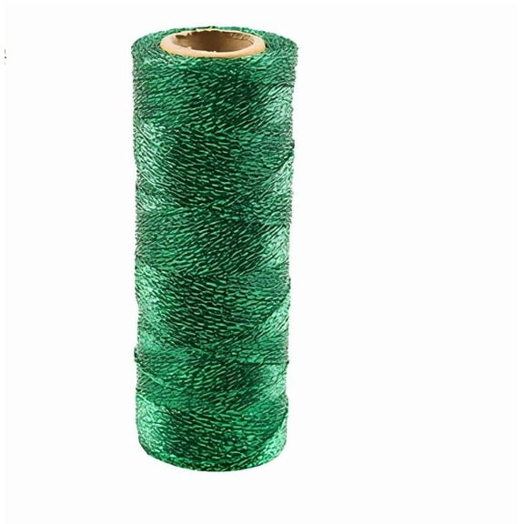 FOMIYES 2Pcs Green Cord for Jewelry Making Soft Wrapping Rope for Craft and Present Use