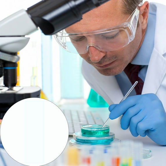 Raindrops 3 Boxes Optical Microscope Slides Laboratory Equipment Cover ...