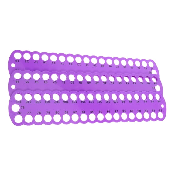 Raindrops 3PCS Rectangular Thread Storage Organizer for Embroidery Floss, Cross , Needlework Supplies