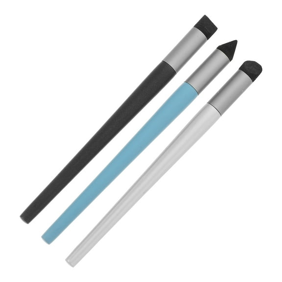 Raindrops 3-Piece Oil Pastels Blending Sponge Pens Soft Rubber Painting Tools for Smooth Color Transitions and Art Blending