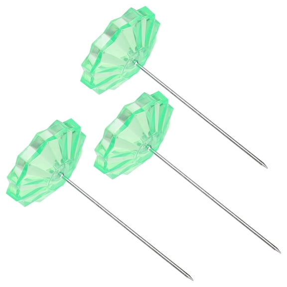 LABRIMP Light Green Plastic Paper Holder 3Pcs 6.1X3.1X0.4In Meeting Room