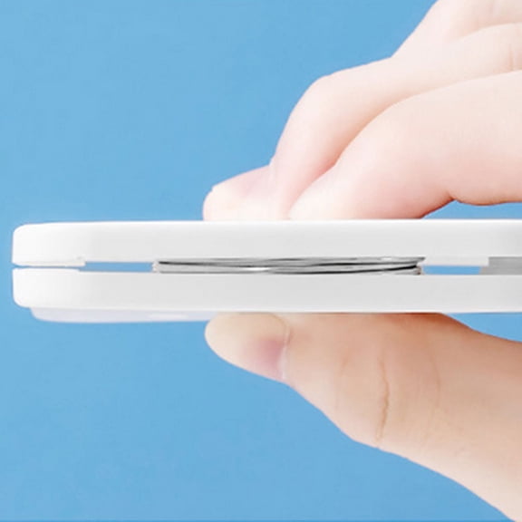 Raindrops 3-Pack Elastic Tissue Box Holder White 12x7.5x6 cm Cover for Home and Office