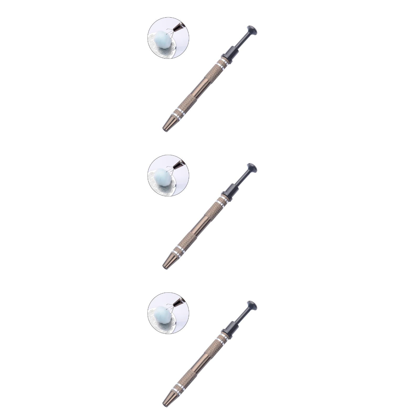 Raindrops  3 Pack Fingernails Press Packaging Cotton Balls for Template Claw