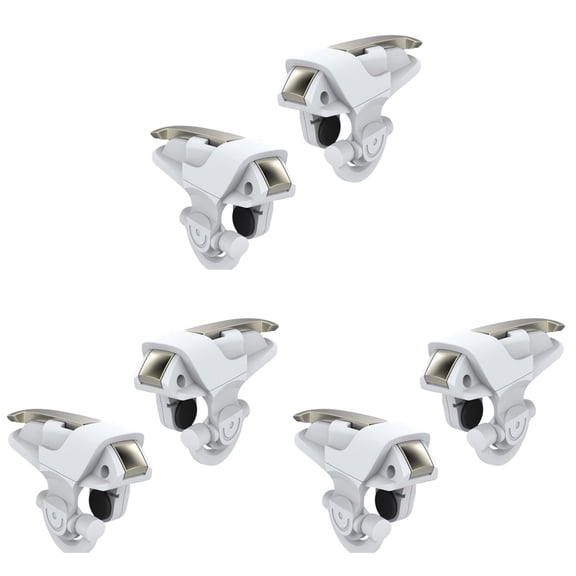 Raindrops 3 Pairs Mobile Game Controller Game Trigger Cell Phone Gamepad Accessories