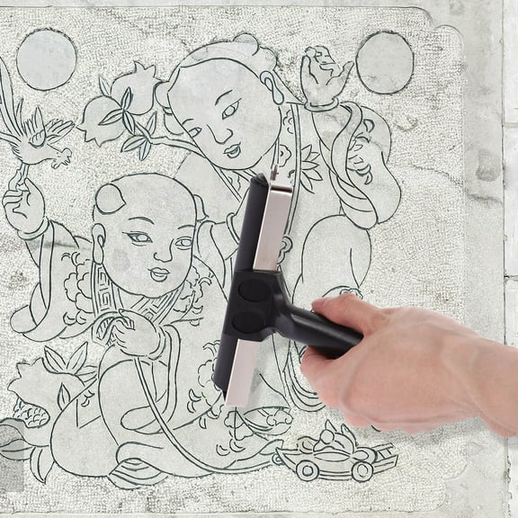 Raindrops 3 Pcs Engraving Rollers for Printmaking Tool Set Child