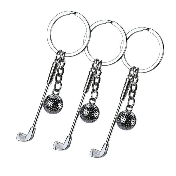 Raindrops 3-Piece Cute Face Keychain Set with Donut Pendant, Decorative Key Chain Accessories for Bags and Keys