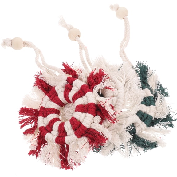 Raindrops  3 Pcs Ornament Hanging Table Runner Decorations Locket Bohemian Curtains