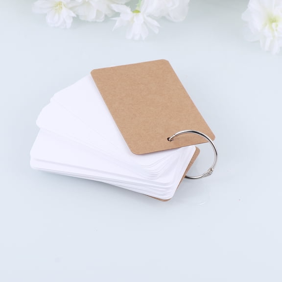 Raindrops 3 Pcs Paper Memo Pad White Note Pads Study Supplies Blank Notepads Office