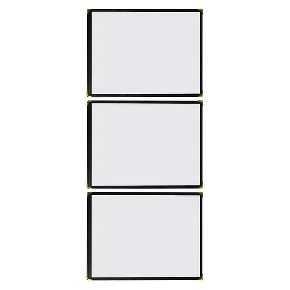 Raindrops  3 Pcs Shelves Boards Menu Cover Protector Book Travel