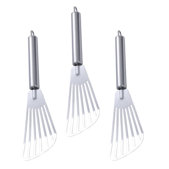 Raindrops Metal Spatulas for Kitchen Use Practical Design Home Users 3Pcs