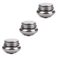 thumbnail image 1 of Raindrops  3 Pcs Watercolor Paint Washing Pot Brush Cleaning Kettle Silver, 1 of 8
