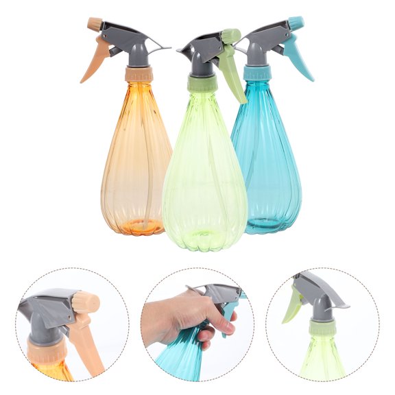 Raindrops 3 Pcs for Plant Drip Watering Can Outdoor Spray Bottles Sprayer