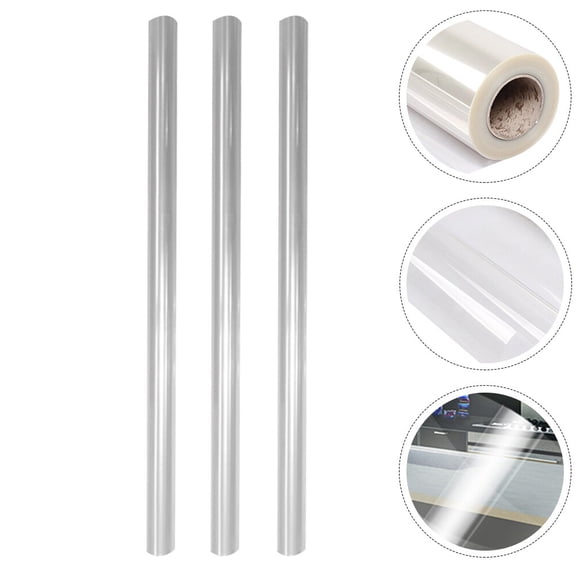 Raindrops 3 Rolls Kitchen Waterproof Oil Proof Sticker Tile Sticker Self-adhesive Sticker
