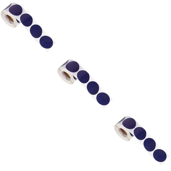 Raindrops 3 Rolls Circle Dot Stickers, Colored Coding Labels, Small Round Dot Stickers for Organizing and Labeling