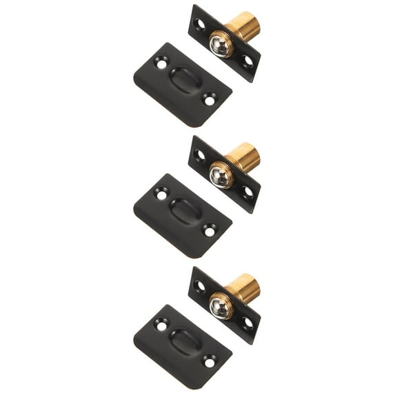 Raindrops 3 Sets Door Ball Catch Stainless Steel Ball Catch Door Hardware for Closet Cabinet