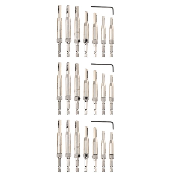 Raindrops 3 Sets Hinge Installation Drilling Auxiliary Tools Practical Hinge Drilling Kit