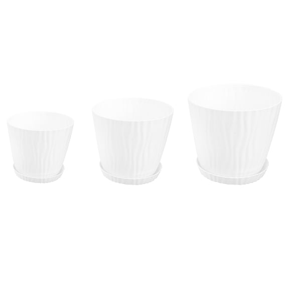 Raindrops 3 Sets Succulent Rose Flower Pot Reusable Nursery Pots