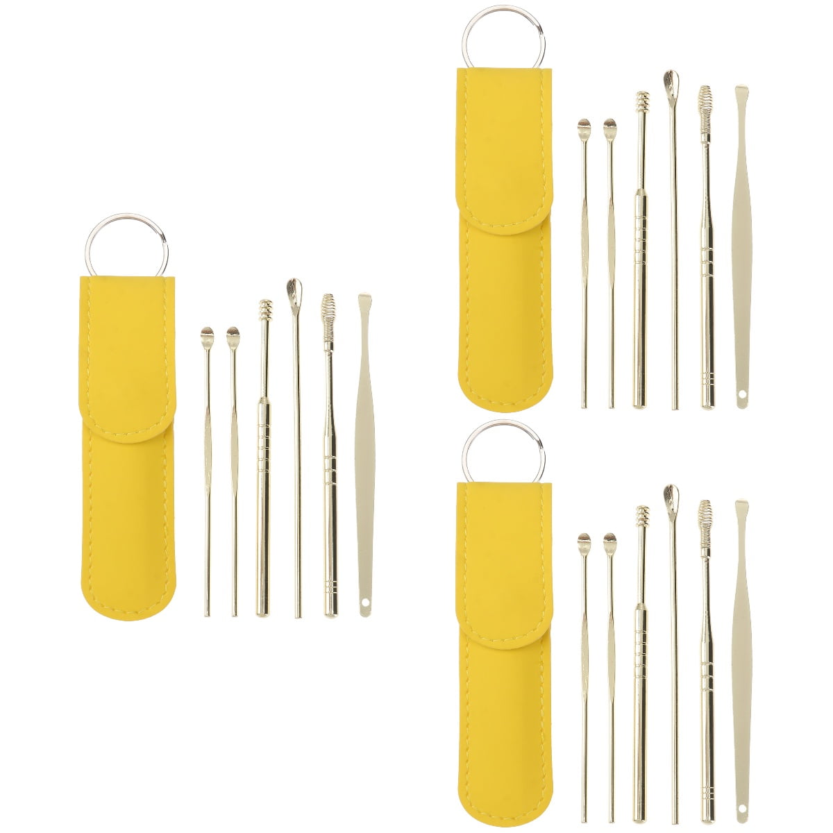 Raindrops 3 Sets of Ear Picks Spiral Ear Clean Tool Ear Wax Removal ...