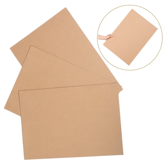 Raindrops Brown Kraft Paper Sheets 22.8x15. Crafts, Vintage Aesthetic, Easy to Cut, Versatile Cardstock for Scrapbooking