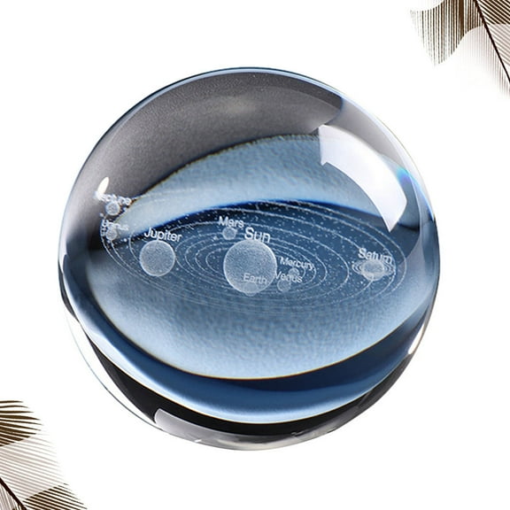 Raindrops 3 System Model Crystal Inner Ball Space Gift