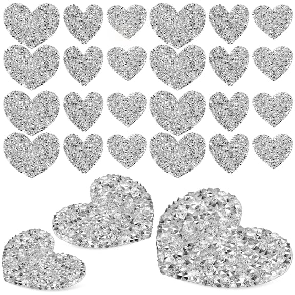 Raindrops 30 Pcs Bag Patches Hotfix Rhinestones Decoration Applicator