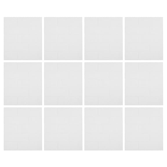 Raindrops 30 Pcs 3D Peel and Stick Wall Decals for Home Decoration, White, 39x34.5x0.3CM, Easy to Apply and Remove