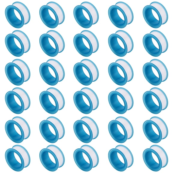 SHINYPASING Plumber’s Tape PTFE Assorted Color Plumbing Work 30Pcs 1.77X1.77X0.79in