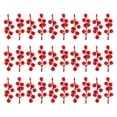 thumbnail image 1 of Raindrops  30 Pcs Simulated Fruit Christmas Decoration Decorations Red, 1 of 8