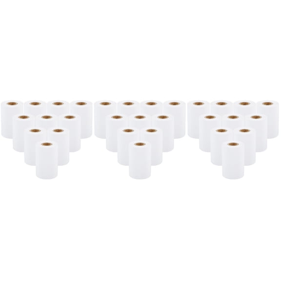 Raindrops 30 Rolls  Multipurpose Thermal Paper Supermarket Till Rolls Thermal Cash Register Printing Papers Rolls