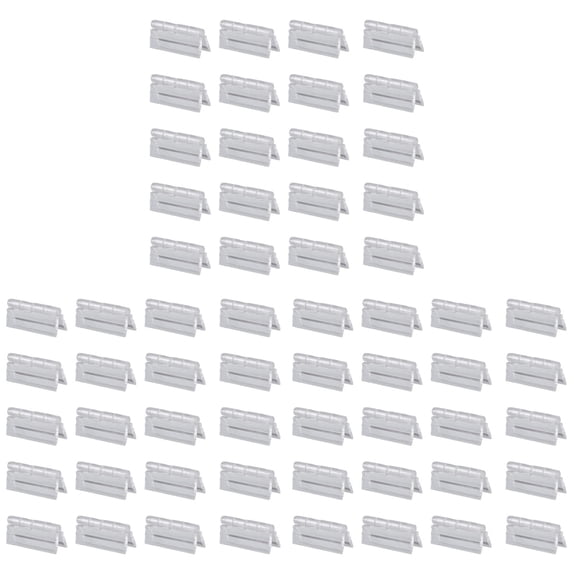 Raindrops 30 pcs  Acrylic Transparent Hinge Suitable for Liking The Door of Jewelry Boxes